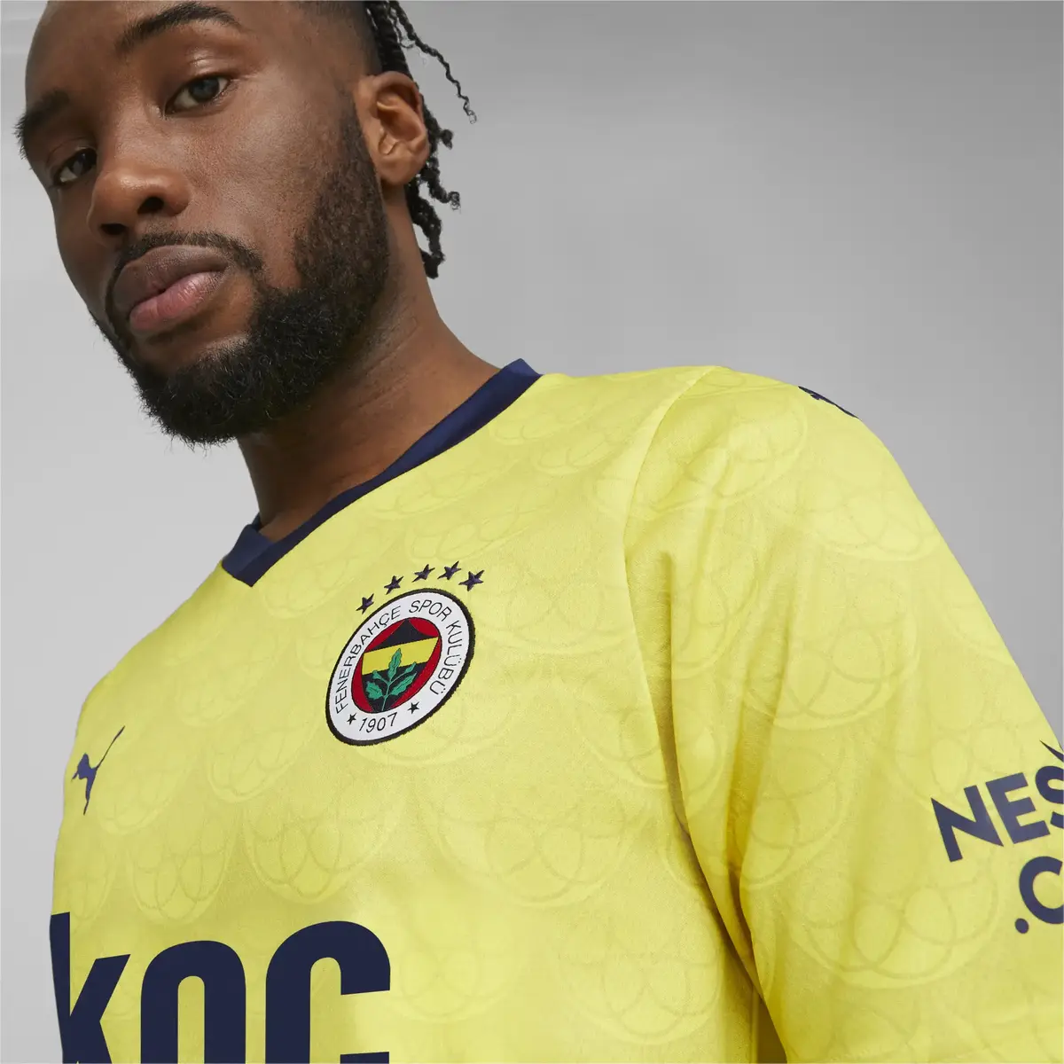Puma FSK Away Jersey Blazing Yellow-M Sarı Erkek Takım Forması