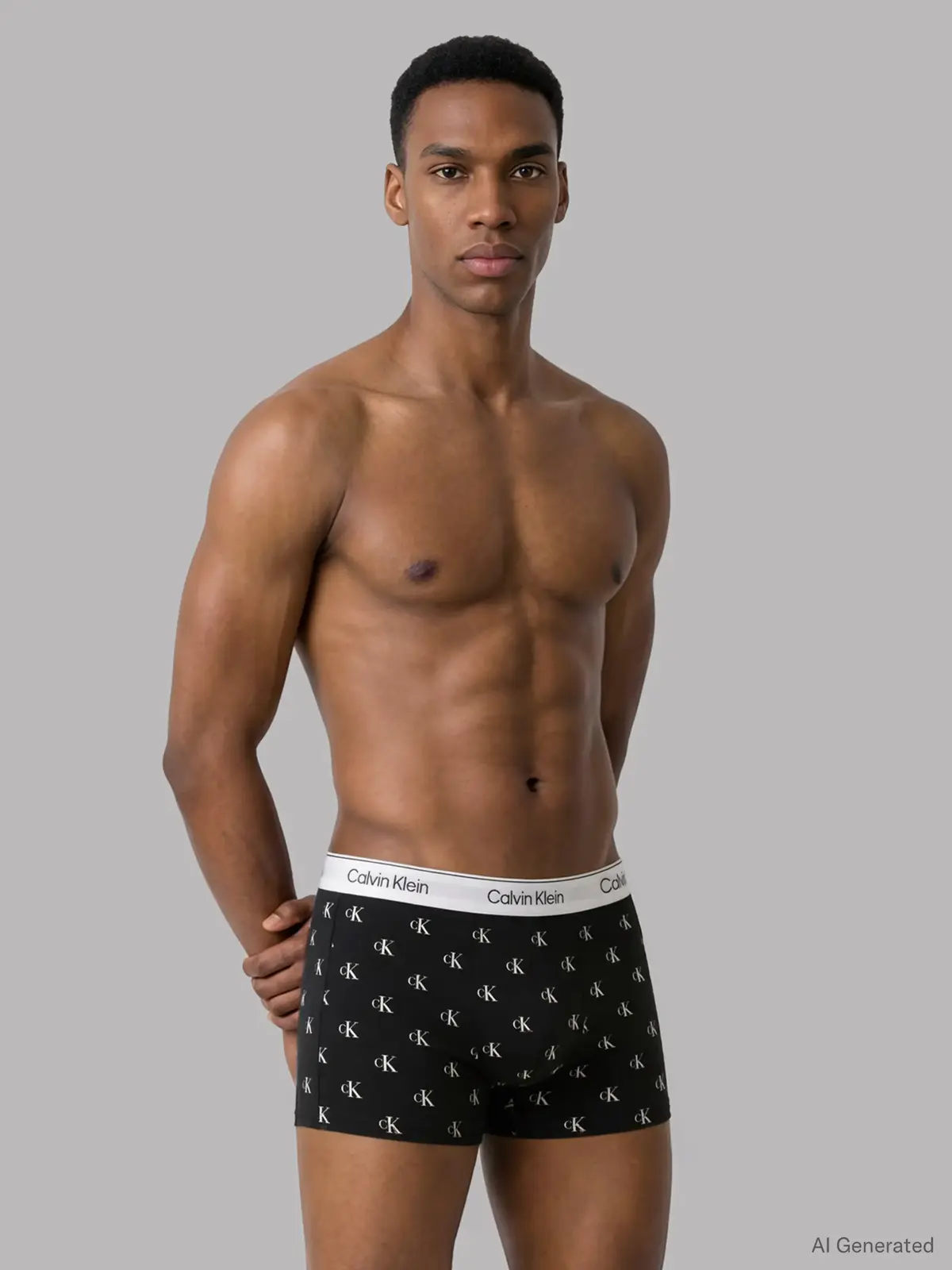 Calvin Klein RELAXED FIT TRUNK 3P Siyah Erkek 3lü Boxer