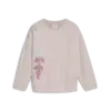 Puma X TROLLS Graphic Crew Pembe Erkek Çocuk Sweatshirt