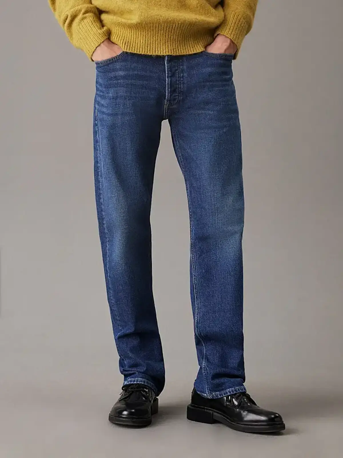 Calvin Klein STANDARD STRAIGHT Siyah Erkek Pantolon