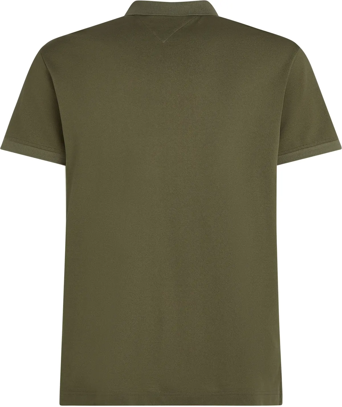 Tommy Hilfiger HIDDEN PLACKET REG P, PLI Yeşil Erkek T-Shirt & Polo