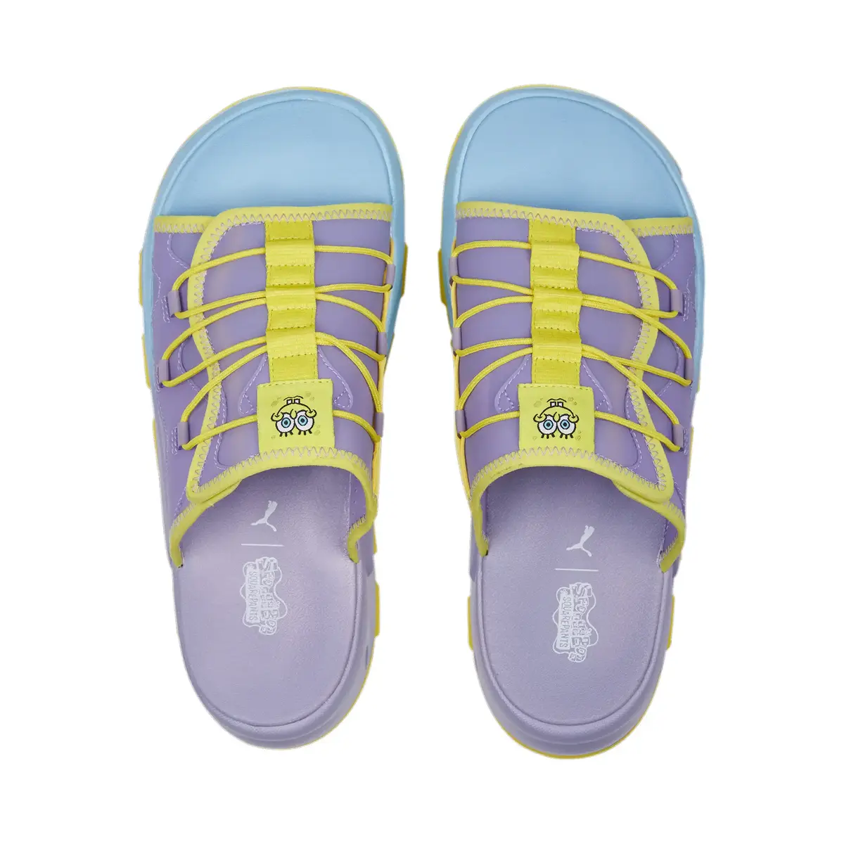 Puma RS-Slide SPONGEBOB Mor Kadın Sandalet