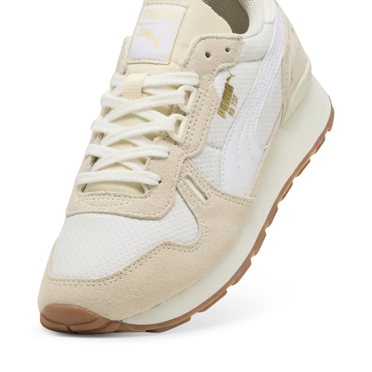 Puma RX 737 Mesh Wns Krem Kadın Spor Ayakkabı & Sneaker