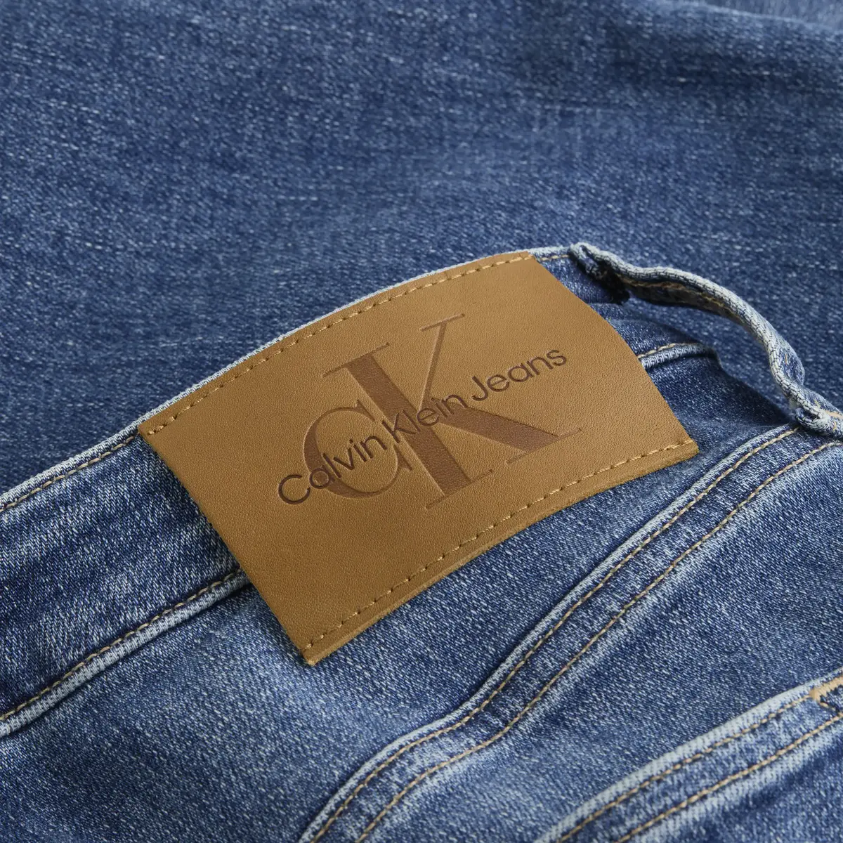 Calvin Klein SKINNY BOOTCUT, 1A4 Mavi Kadın Jean Pantolon