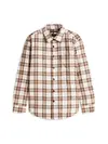 Tommy Hilfiger PADDED RLX OVERSHIRT, 0M7 Kahverengi Erkek Gömlek