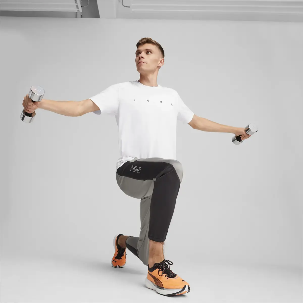 Puma Cloudspun Engineered for Strength Tee Beyaz Erkek T-Shirt