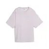 Puma ANIMAL REMIX BOYFRIEND TEE Lila Kadın T-Shirt