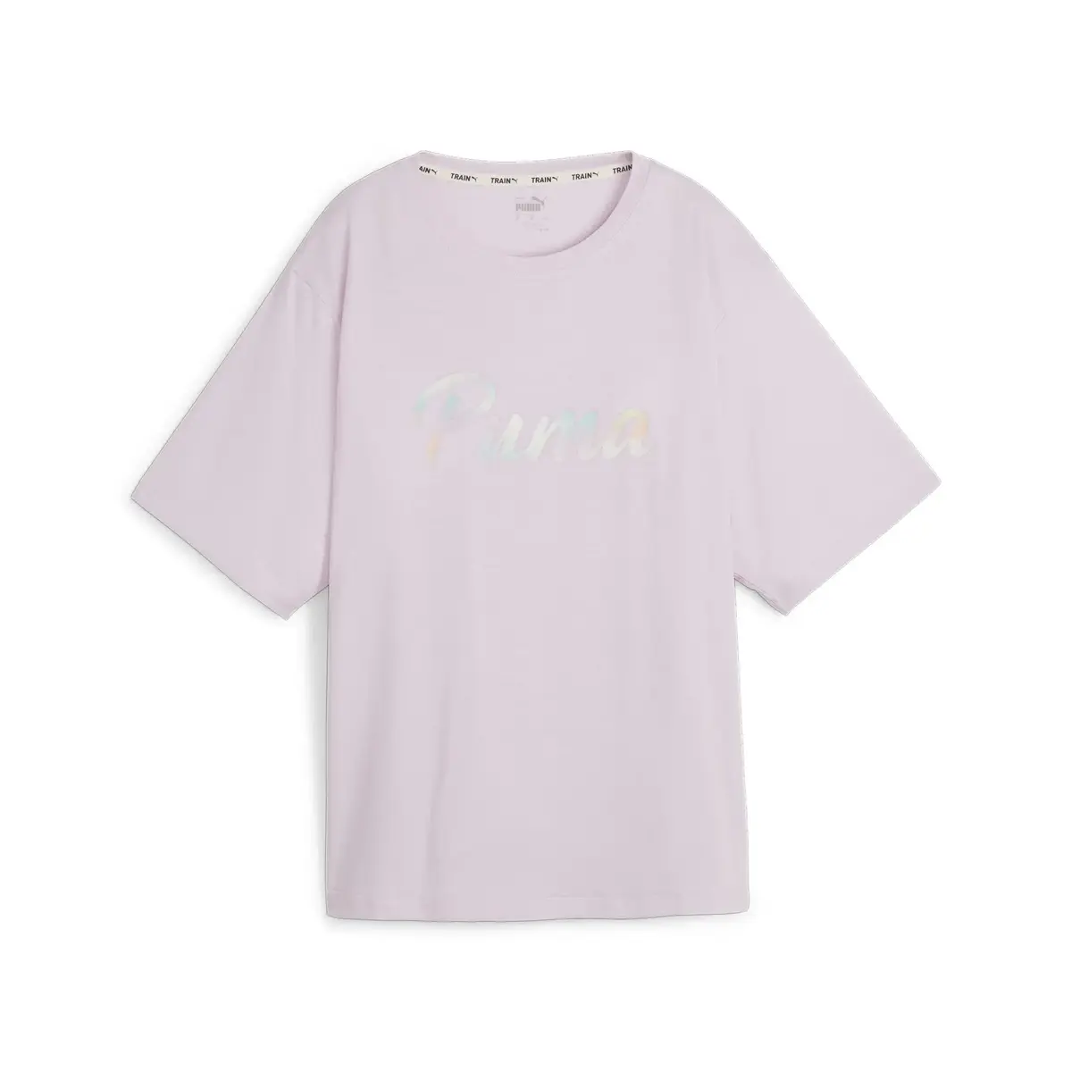 Puma ANIMAL REMIX BOYFRIEND TEE Lila Kadın T-Shirt