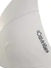Calvin Klein TRIANGLE-RP Kadın Beyaz Bikini Üstü