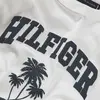 Tommy Hilfiger HILFIGER PALM PRINT, YBR Beyaz Erkek Çocuk T-Shirt & Polo