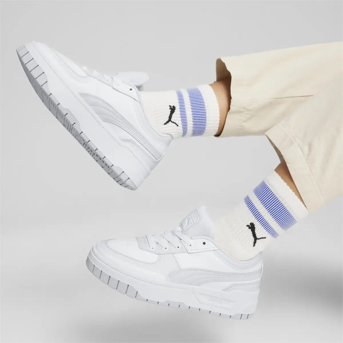 Puma Cali Dream Lth Wns Beyaz Kadın Günlük Spor Ayakkabı