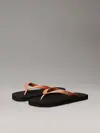 Calvin Klein BEACH SANDAL MONOLOG Kahve-Siyah Kadın Parmak Arası Terlik