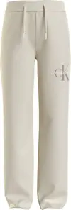 Calvin Klein MONOGRAM OFF PLACED Kadın Krem Eşofman Altı