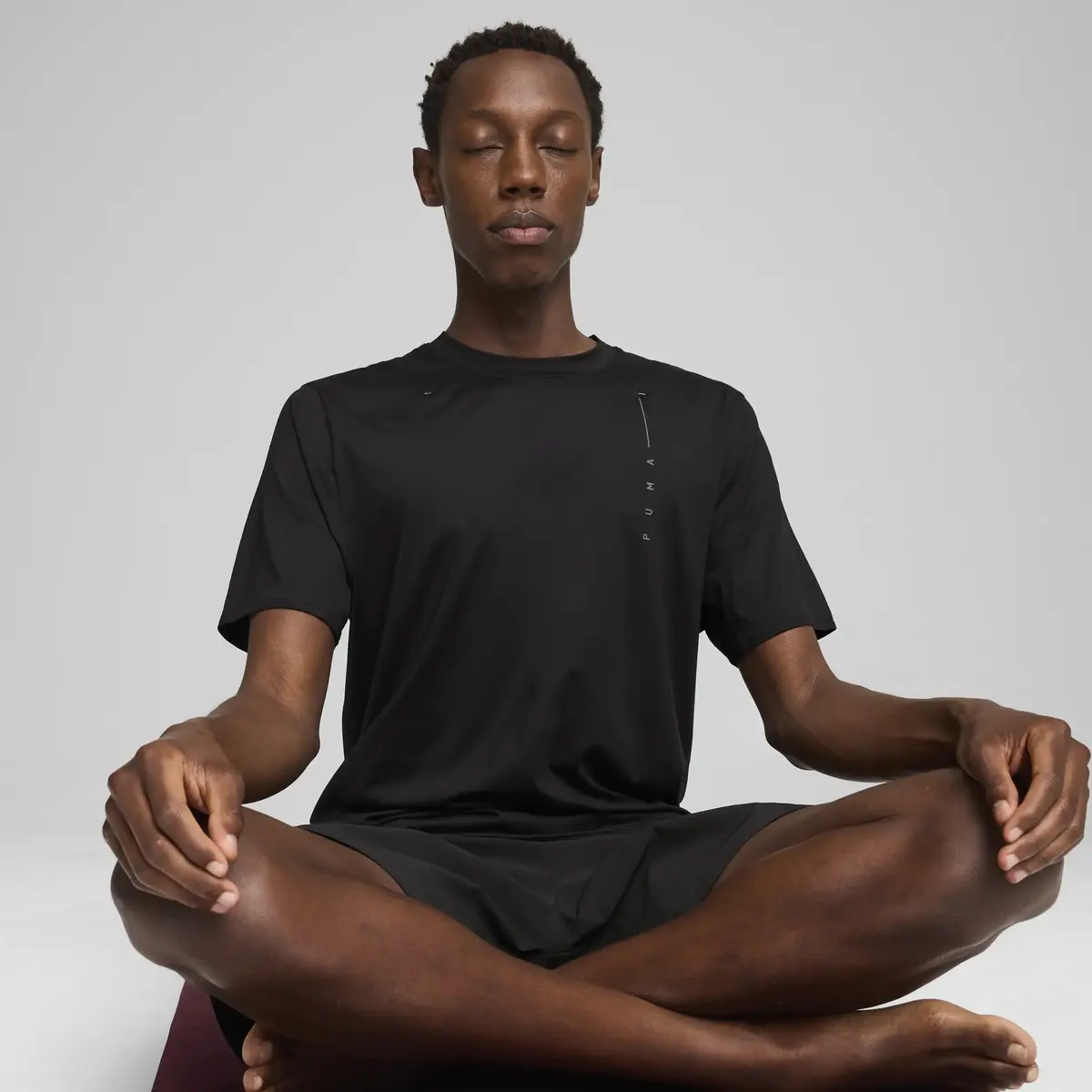 Puma M Studio Yogini Lite Mesh Tee Siyah Erkek T-Shirt