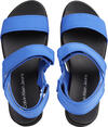 Calvin Klein FLATFORM SANDAL SOFT Kadın Mavi Sandalet