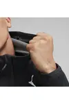 Puma Evostripe Warm Full-Zip Hoodie Siyah Erkek Fermuarlı Hoodie