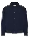 LS NYLON SNAP BOMBER, CEF, S