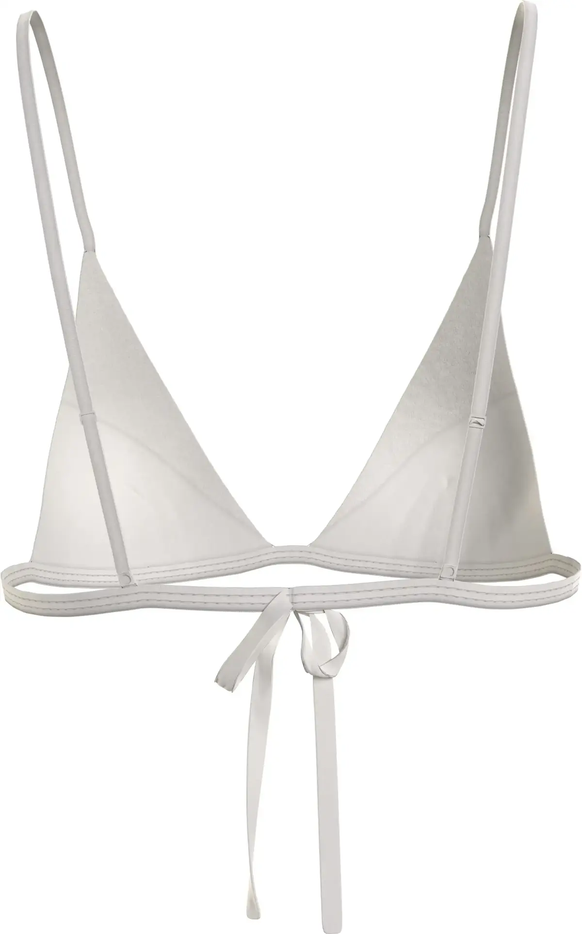 Calvin Klein TRIANGLE-RP Kadın Beyaz Bikini Üstü