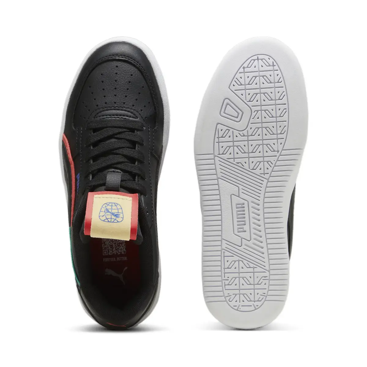 Puma Caven 2.0 Ready, set, better Jr Siyah Kadın Günlük Spor Ayakkabı