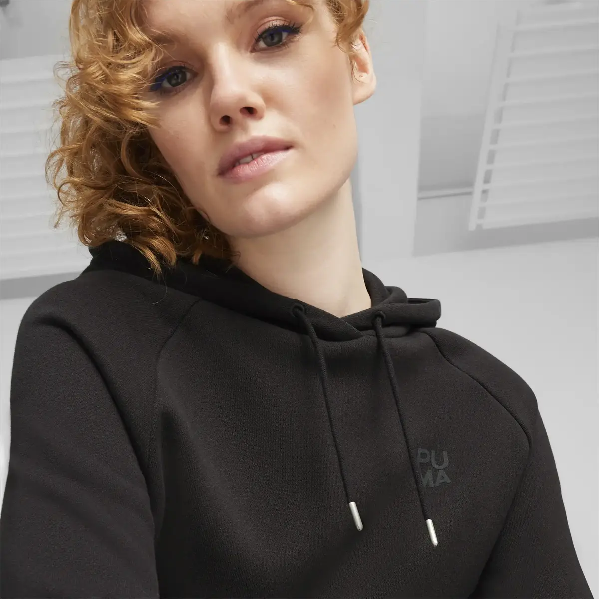 Puma INFUSE Relaxed Hoodie TR Siyah Kadın Sweatshirt