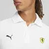 Puma Ferrari Race MT7 Polo Beyaz Erkek T-Shirt