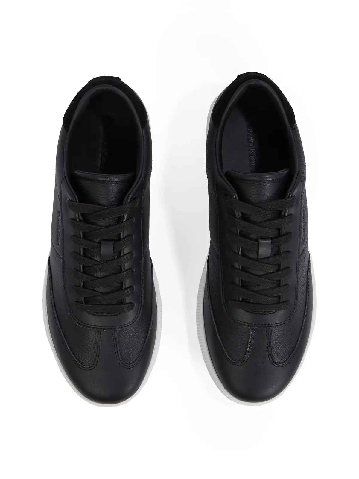 Calvin Klein LOW TOP LACE UP TMBL Siyah Erkek Günlük Spor Ayakkabı