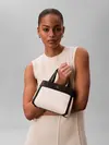 Calvin Klein CK CANVAS MINI TOTE Siyah Küçük Boy Tote Çanta