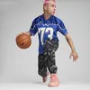 Puma Dress Code Football Jersey Mavi Erkek Elbise-Etek