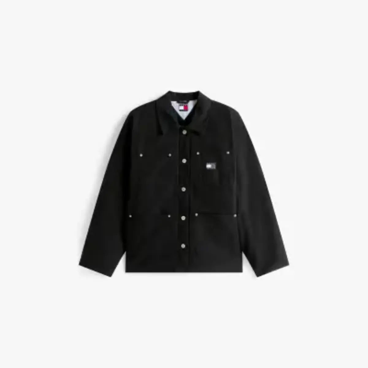 Tommy Hilfiger TJW CHORE JACKET EXT, BDS Siyah Kadın Ceket