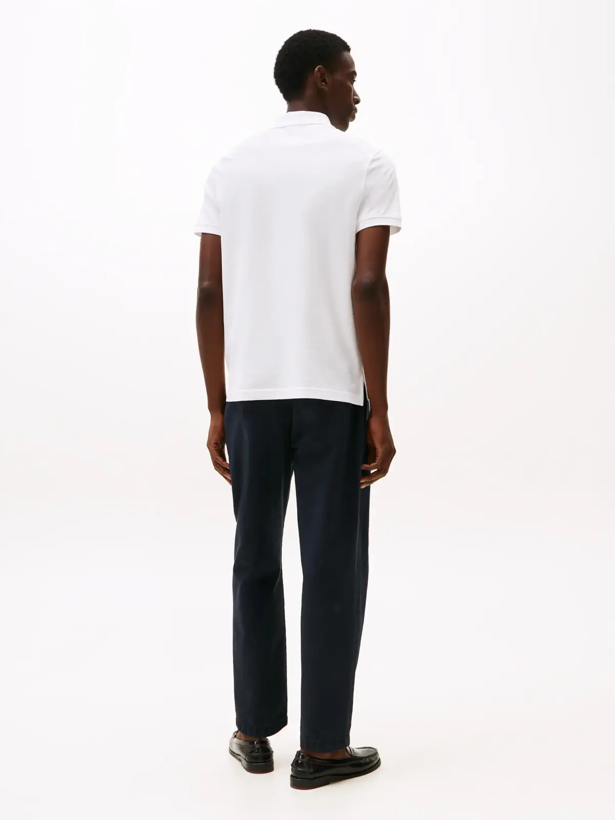 Tommy Hilfiger DC PERFORMANCE ZIP P, YCF Beyaz Erkek T-Shirt & Polo