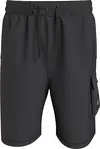 Calvin Klein BADGE JOGGER CARGO S Erkek Siyah Şort