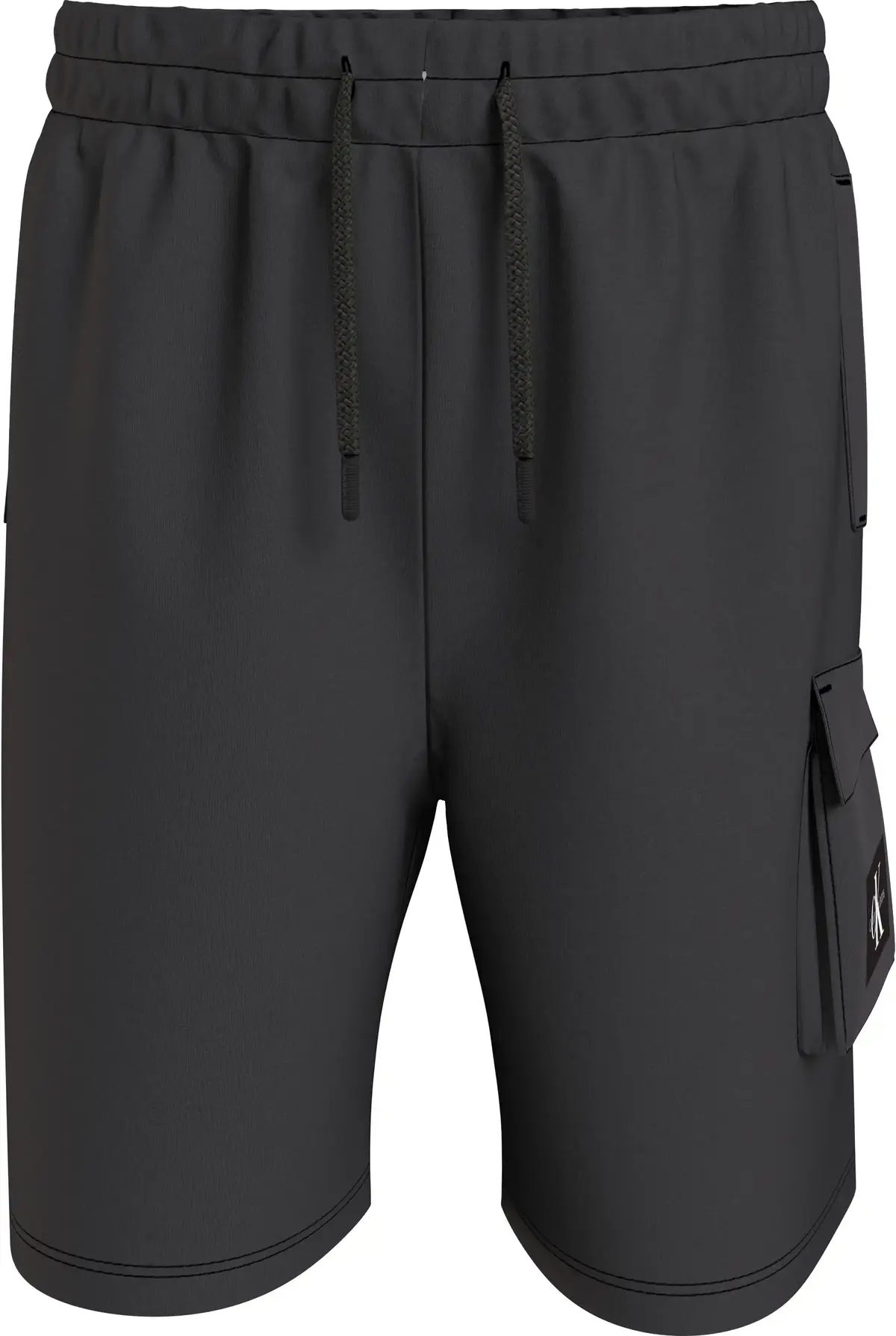 Calvin Klein BADGE JOGGER CARGO S Erkek Siyah Şort