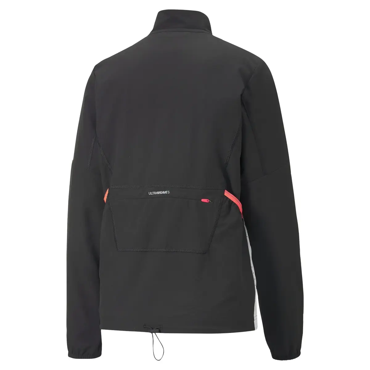 Puma Run Ultraweave S Woven Jckt Siyah Kadın Fermuarlı Spor Ceketi