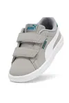 Puma Smash 3.0 Buck V Inf Gri Çocuk Günlük Spor Ayakkabı