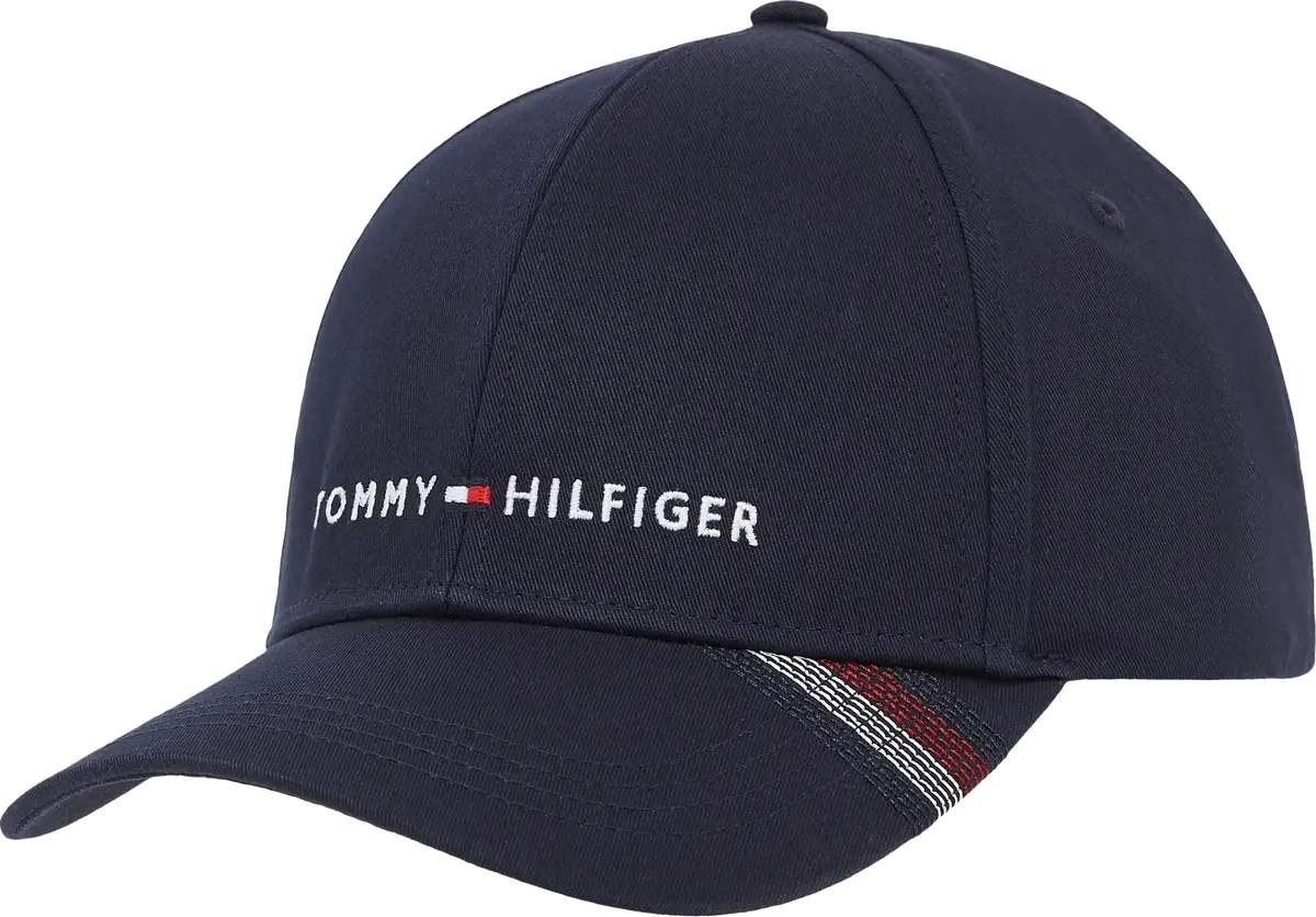 Tommy Hilfiger TH FOUNDATION COTTON Erkek Lacivert Şapka