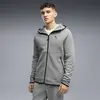PUMA PUMATECH Full-Zip Hoodie Gri Erkek Sweatshirt