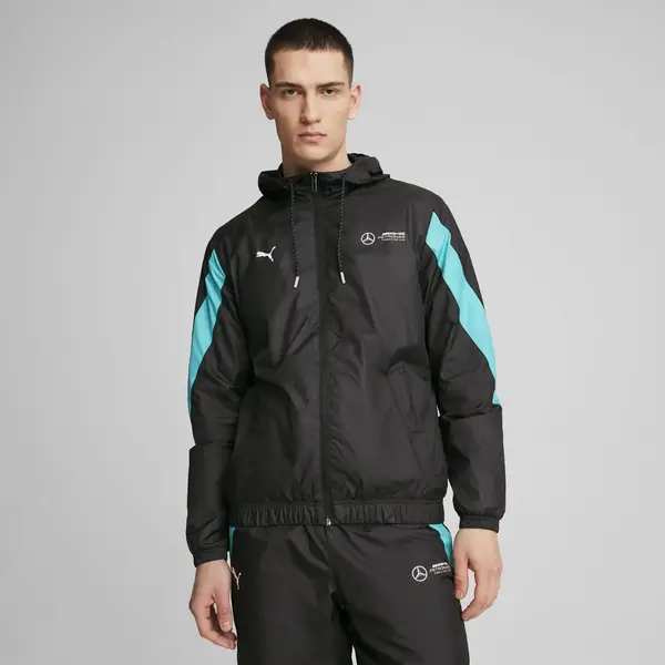 Puma MAPF1 Woven Jacket Siyah Erkek Fermuarlı Ceket