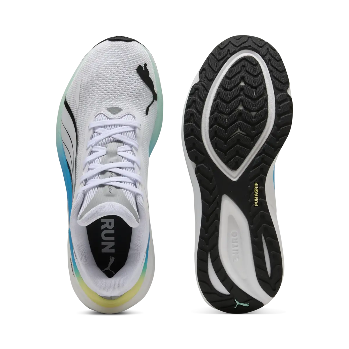 PUMA Electrify NITROTM4 Wns Beyaz Kadın Yürüyüş ve Koşu Ayakkabısı