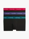 Calvin Klein LOW RISE TRUNK 3PK Erkek Siyah Boxer Set