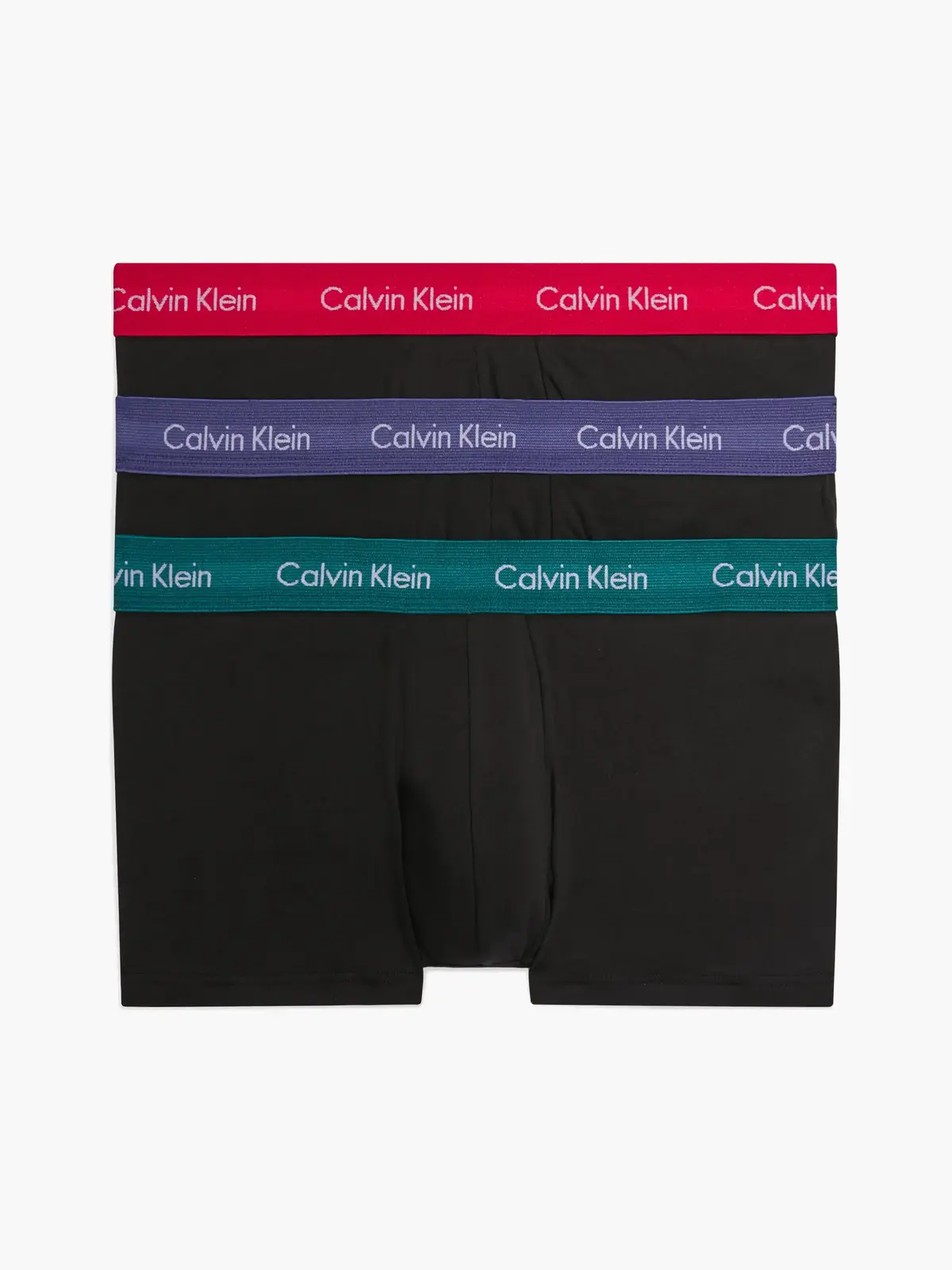 Calvin Klein LOW RISE TRUNK 3PK Erkek Siyah Boxer Set