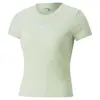 Puma Classics Ribbed Slim Tee Yeşil Kadın T-Shirt