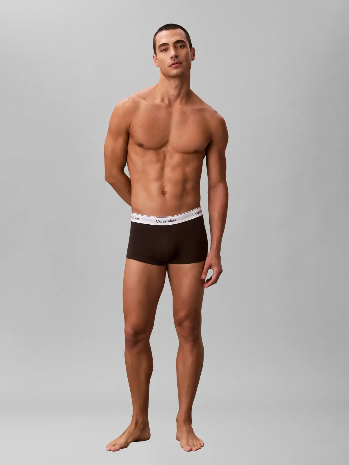 Calvin Klein LOW RISE TRUNK 3PK Siyah Erkek 3lü Boxer