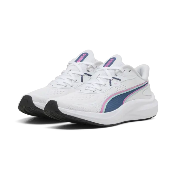 PUMA Skyrocket Lite 2 PUMA White-Dark Indigo- Unisex Beyaz Spor Ayakkabı