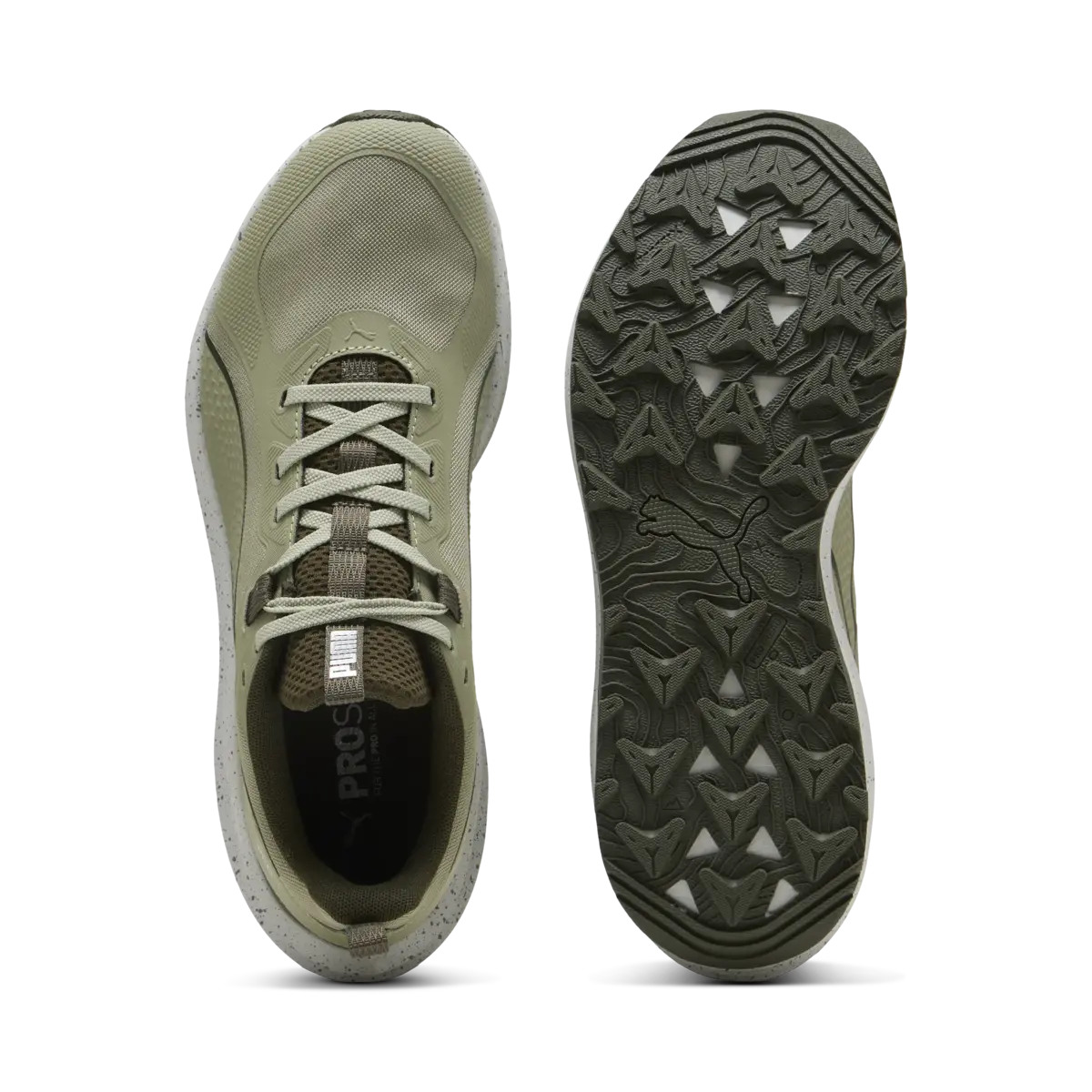 Puma Flare Pro Trail Haki Unisex Koşu Ayakkabısı