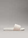 Calvin Klein SLIDE MONOGRAM CO Kadın Bej Terlik