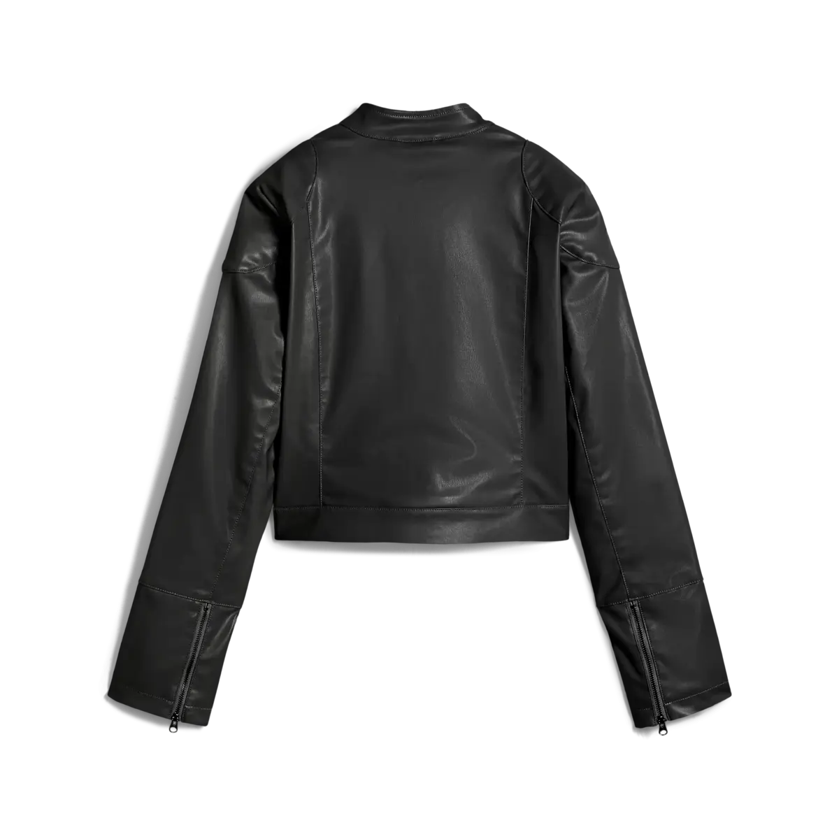 Puma Pleather Racer Jacket Siyah Kadın Ceket