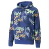 Puma Freestyle Booster Hoodie Clyde Royal-Don Lacivert Erkek Hoodie