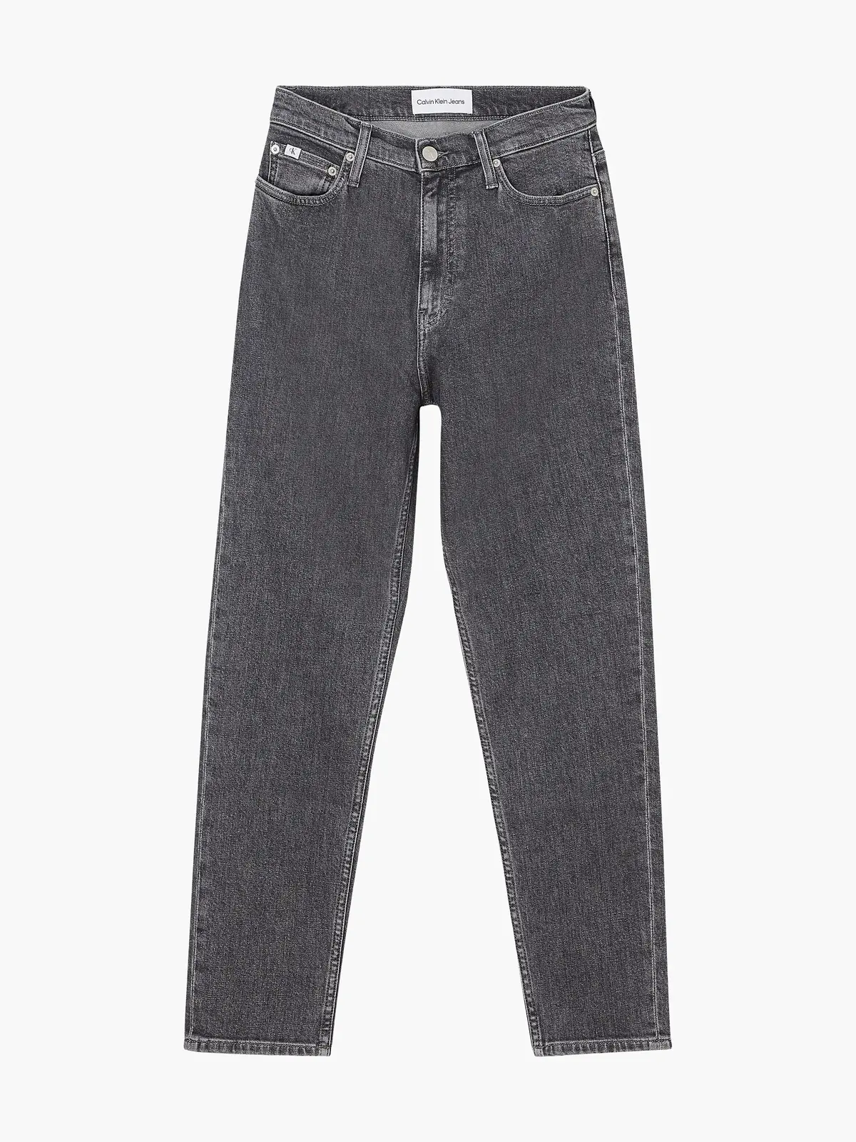 Calvin Klein MOM JEAN Kadın Antrasit Kot Pantolon