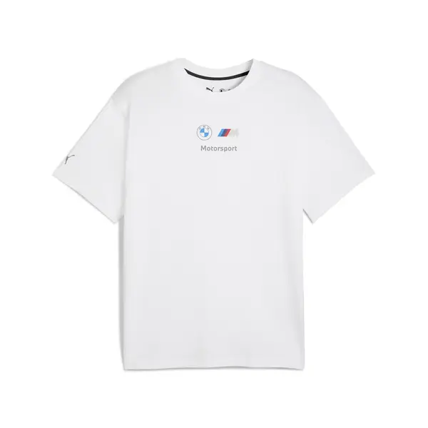Puma BMW MMS ESS+ Logo Tee II Beyaz Erkek T-Shirt