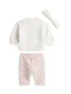 Tommy Hilfiger Bomber And Pant Set Giftbox Krem Kız ÇocukTakım